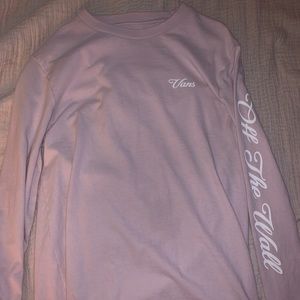 Pink vans shirt